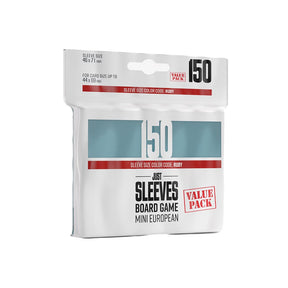 Gamegenic Game Supplies > Card Sleeves Just Sleeves - Mini European Value Pack (150) 4251715420782 GGX10027ML