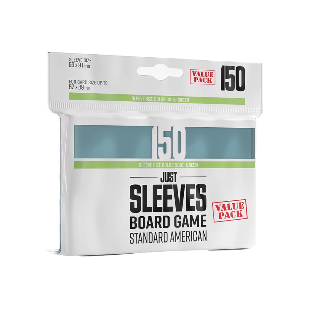 Gamegenic Game Supplies > Card Sleeves Just Sleeves - Standard American Value Pack (150) 4251715420751 GGX10024ML
