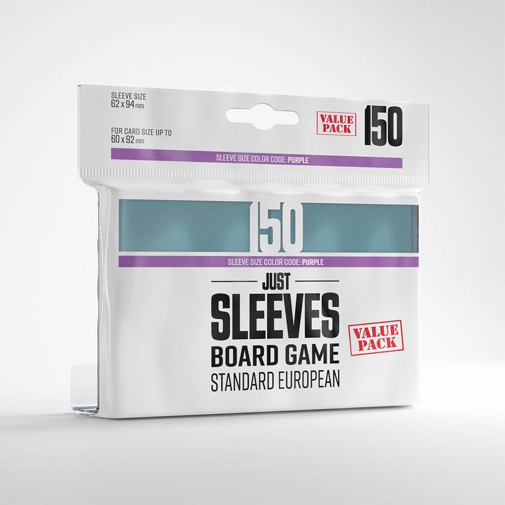 Gamegenic Game Supplies > Card Sleeves Just Sleeves - Standard European Value Pack (150) 4251715420775 GGX10026ML