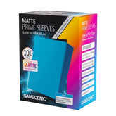 Gamegenic Game Supplies > Card Sleeves Matte Prime Sleeves Blue 66x91 4251715419502 GGS10149ML