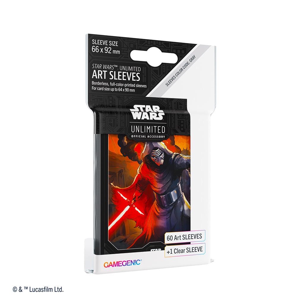 Gamegenic Game Supplies > Card Sleeves Star Wars Unlimited: Art Sleeve Kylo Ren 4251715415702 ggs15058ml