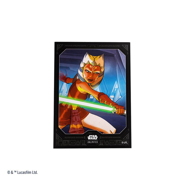 star wars destiny card sleeves Wars: Unlimited Art Ahsoka Tano color:Autumn Grade_CGC 8.0 maintaining their pristine condition Magic Butler MTG The