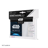 Gamegenic Game Supplies > Card Sleeves Star Wars: Unlimited Art Sleeves Double Sleeving Pack - Space Blue 4251715414040