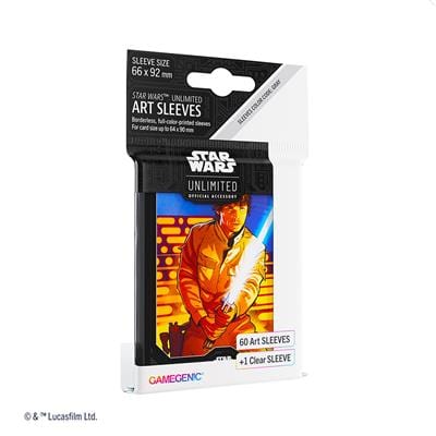 Gamegenic Game Supplies > Card Sleeves Star Wars: Unlimited Art Sleeves - Luke Skywalker 4251715413999 GGS15030ML