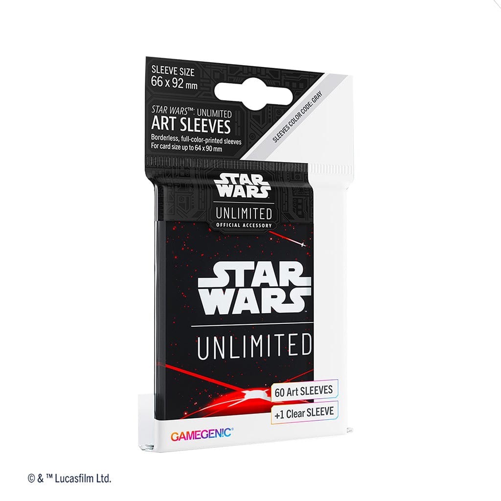 Gamegenic Game Supplies > Card Sleeves Star Wars: Unlimited Art Sleeves - Space Red 4251715414019 GGS15032ML