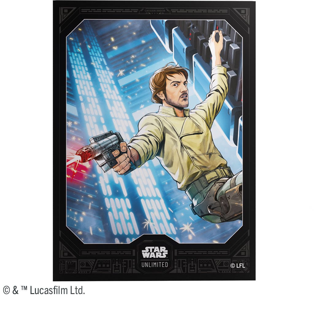 Gamegenic Game Supplies > Card Sleeves Star Wars: Unlimited Premium Art Sleeve - Cassian Andor 4251715419212 GGS15103ML