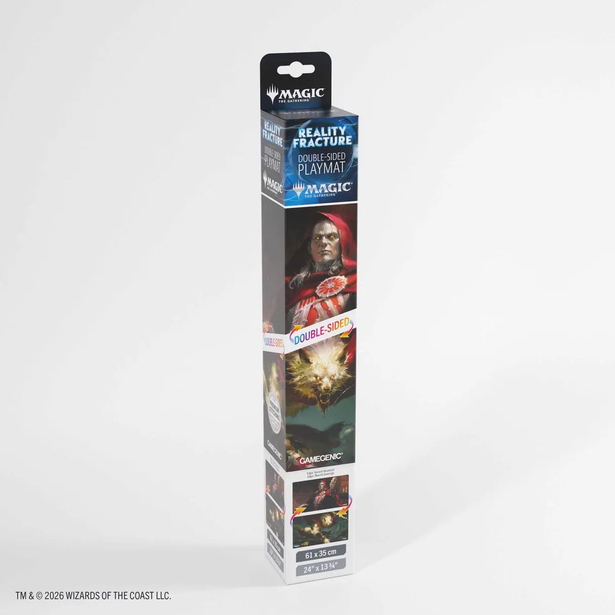 Gamegenic Game Supplies > Playmats Magic: The Gathering | Reality Fracture Double-sided Playmat - Edgar, Ancient Bloodlord/Edgar, Moonlit Sovereign 4251715425060 GGS40272ML