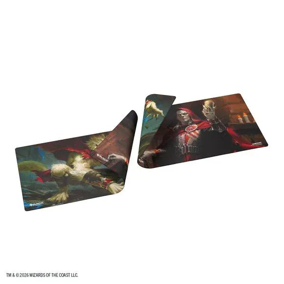Gamegenic Game Supplies > Playmats Magic: The Gathering | Reality Fracture Double-sided Playmat - Edgar, Ancient Bloodlord/Edgar, Moonlit Sovereign 4251715425060 GGS40272ML