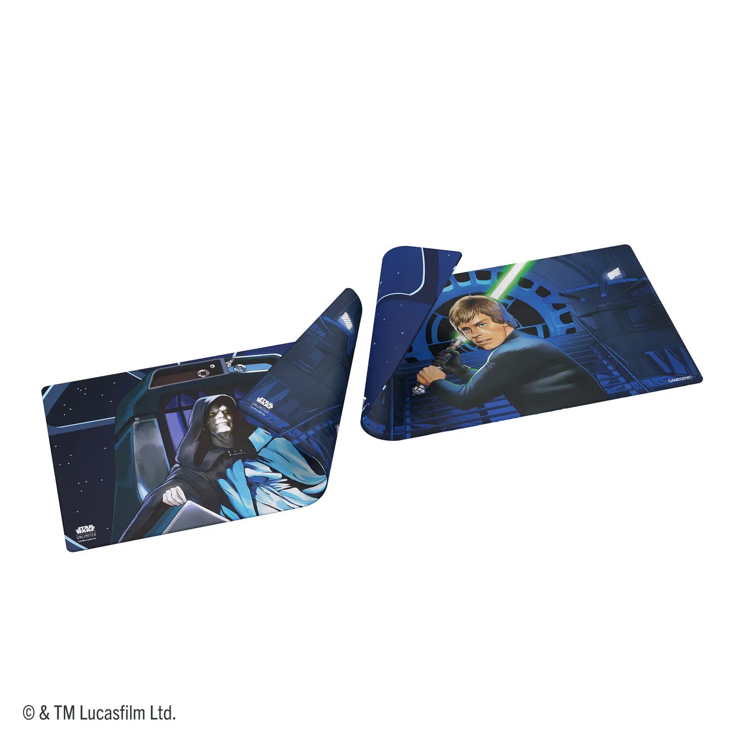 Gamegenic Game Supplies > Playmats Star Wars: Unlimited Double-Sided Game Mat - Jedi Luke Skywalker & Emperor Palpatine 4251715424513 GGS40253ML