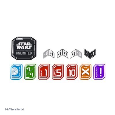 Gamegenic Game Supplies > Tokens & Counters Star Wars: Unlimited - Acrylic Tokens 4251715414064 GGS60111ML