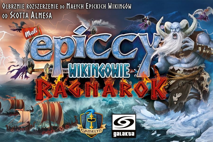 Gamelyn Games Board Games > Large Box Games > Expansions Tiny Epic Vikings: Ragnarok Expansion 850038580032 GLG TEVRG