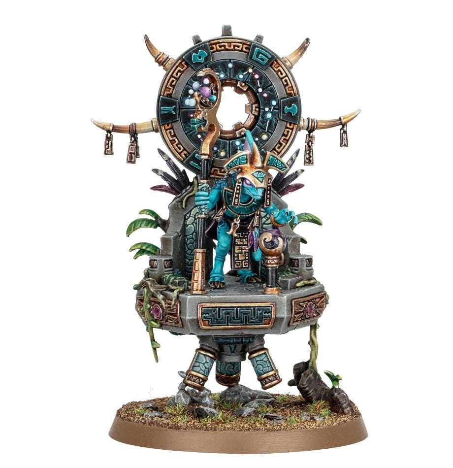 Games Workshop Tabletop Games > Games Workshop > Age of Sigmar Warhammer Age of Sigmar: Seraphon - Skink Starseer 5011921182190 88-25