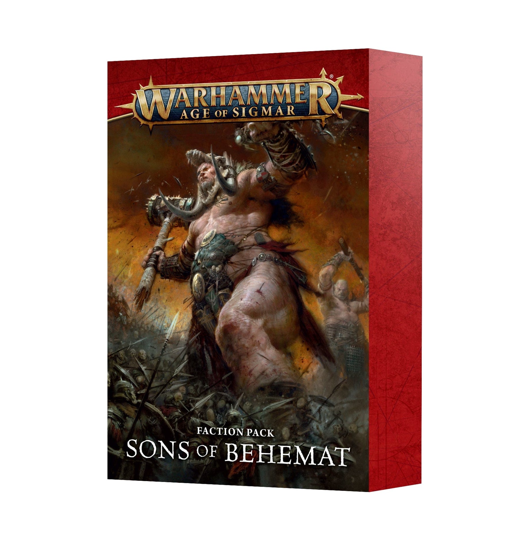 Games Workshop Games Workshop > Age of Sigmar Warhammer 40K - Age of Sigmar - Faction Pack: Sons Of Behemat 501192122481 74-13