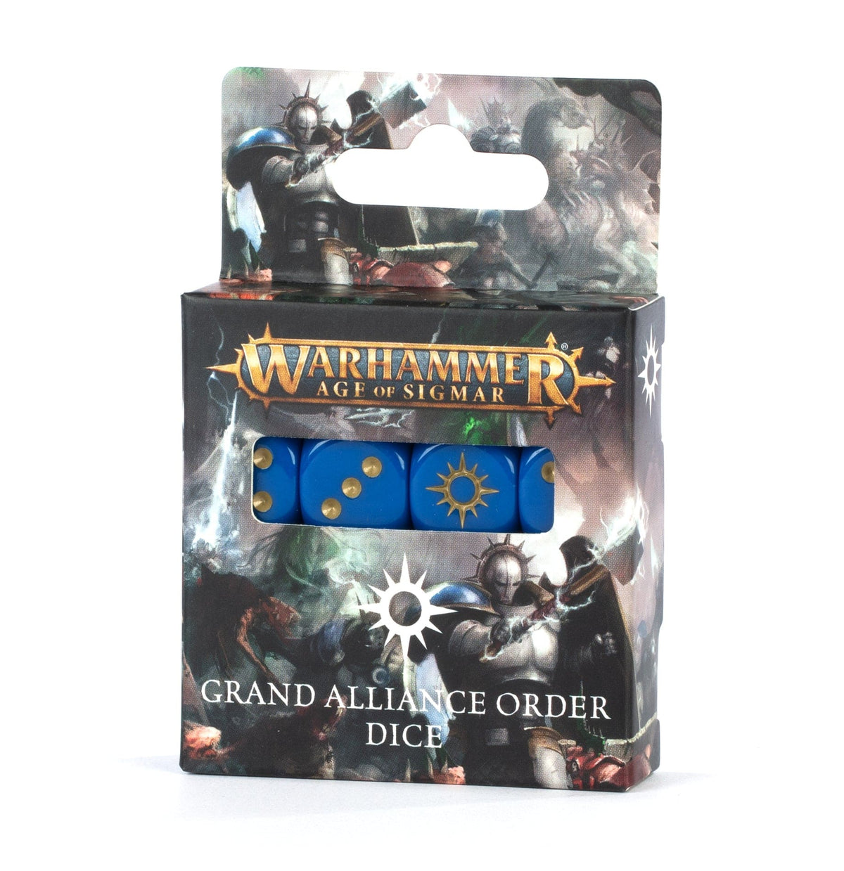 Games Workshop Games Workshop > Age of Sigmar Warhammer 40K - Age Of Sigmar: Grand Alliance Order Dice 5011921143900 80-20