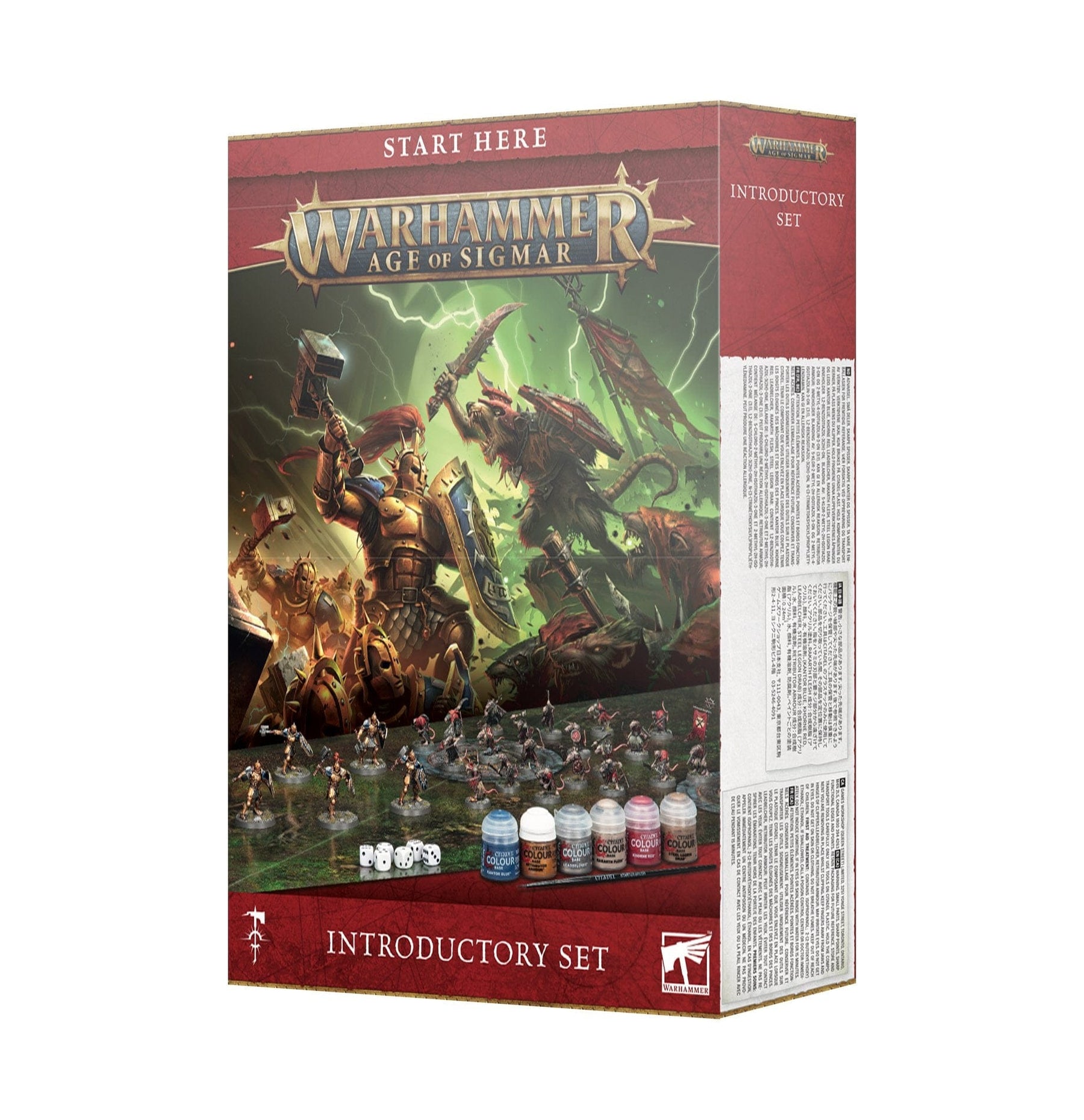 Games Workshop Games Workshop > Age of Sigmar Warhammer 40K: AGE OF SIGMAR: INTRODUCTORY SET (ENG) 5011921220885 80-15