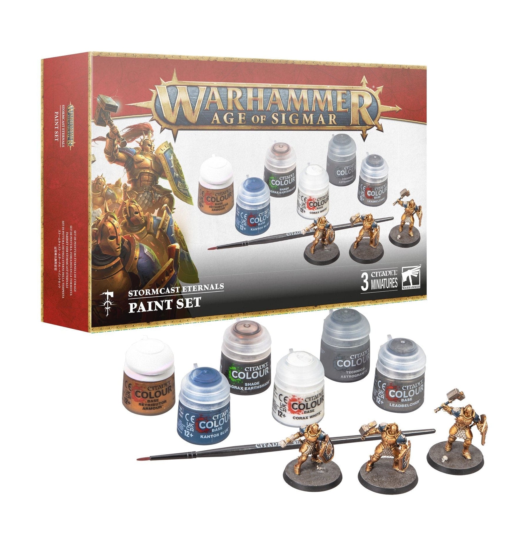 Games Workshop Games Workshop > Age of Sigmar Warhammer 40K - AOS S/E + PAINT SET ENG 5011921219322 60-10