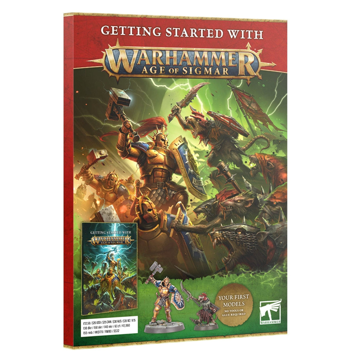 Games Workshop Games Workshop > Age of Sigmar Warhammer 40K - GETTING STARTED WITH AGE OF SIGMAR (ENG) 9781804573815 80-16