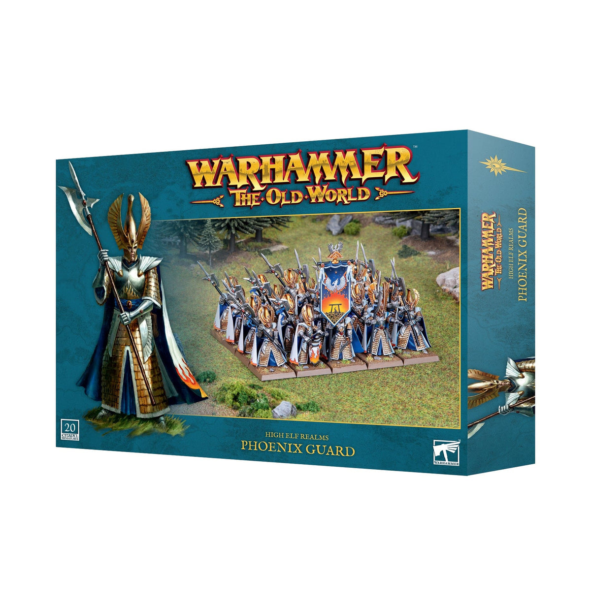 Games Workshop Games Workshop > Age of Sigmar Warhammer 40K - The Old World - High Elf Realms: Phoenix Guard 5011921221462 13-12