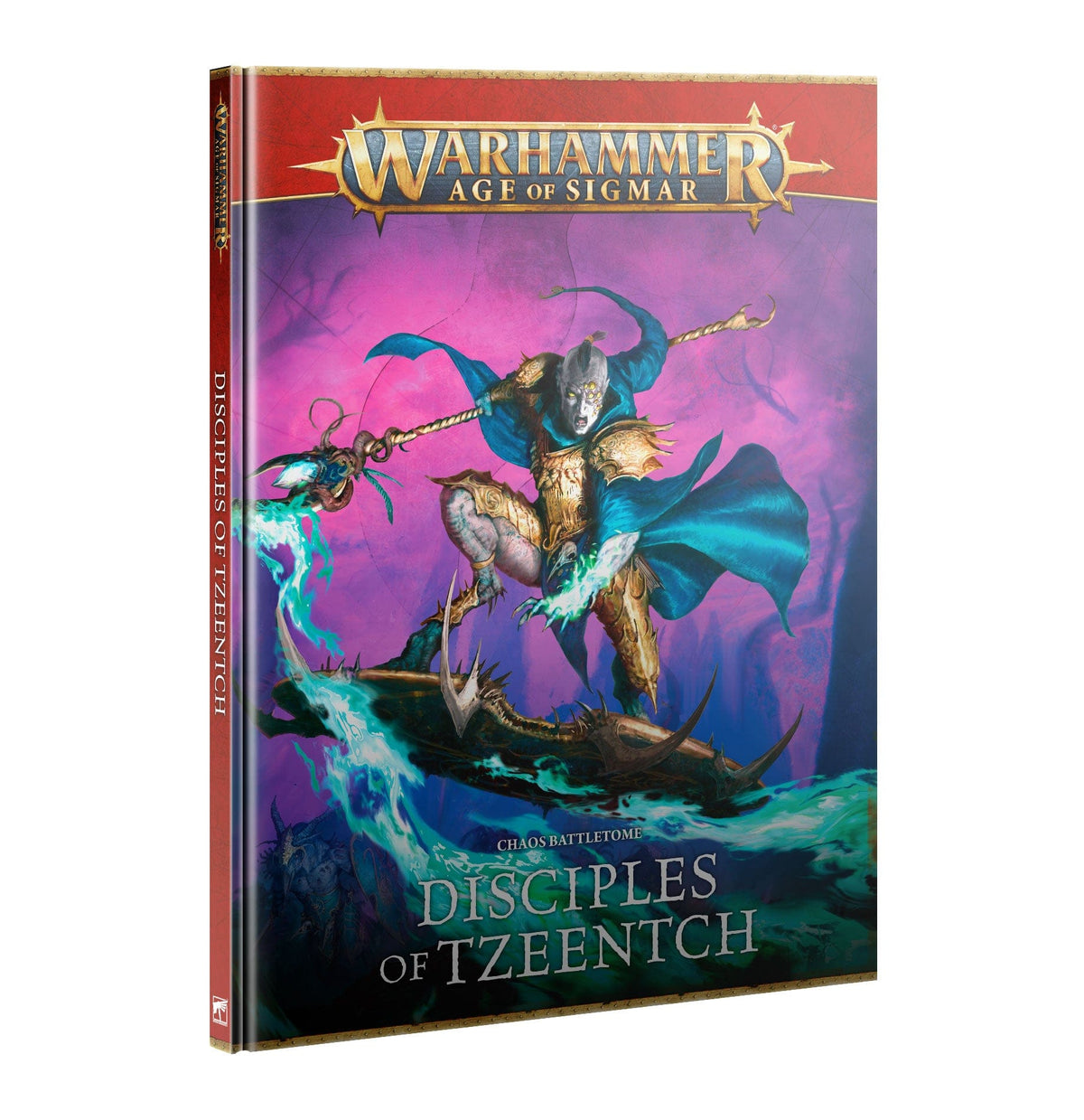 Games Workshop Games Workshop > Age of Sigmar Warhammer Age of Sigmar: Battletome Disciples of Tzeentch (ENG) 9781804577110 83-45