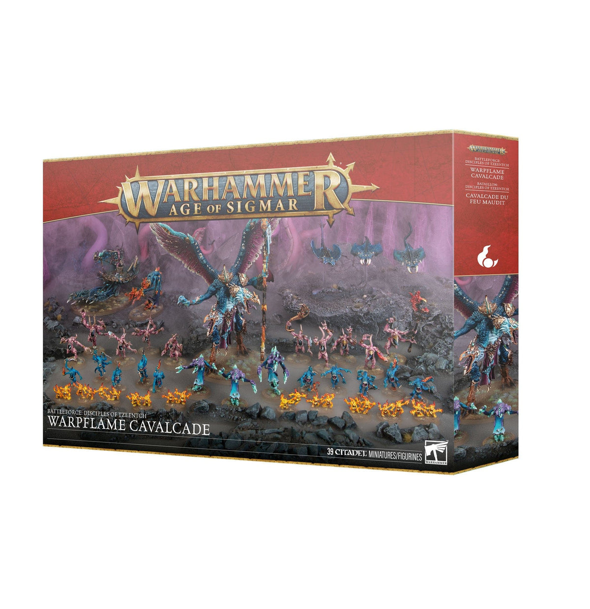 Games Workshop Games Workshop > Age of Sigmar Warhammer Age of Sigmar: Disciples of Tzeentch - Warpflame Cavalcade 5011921270217 83-110