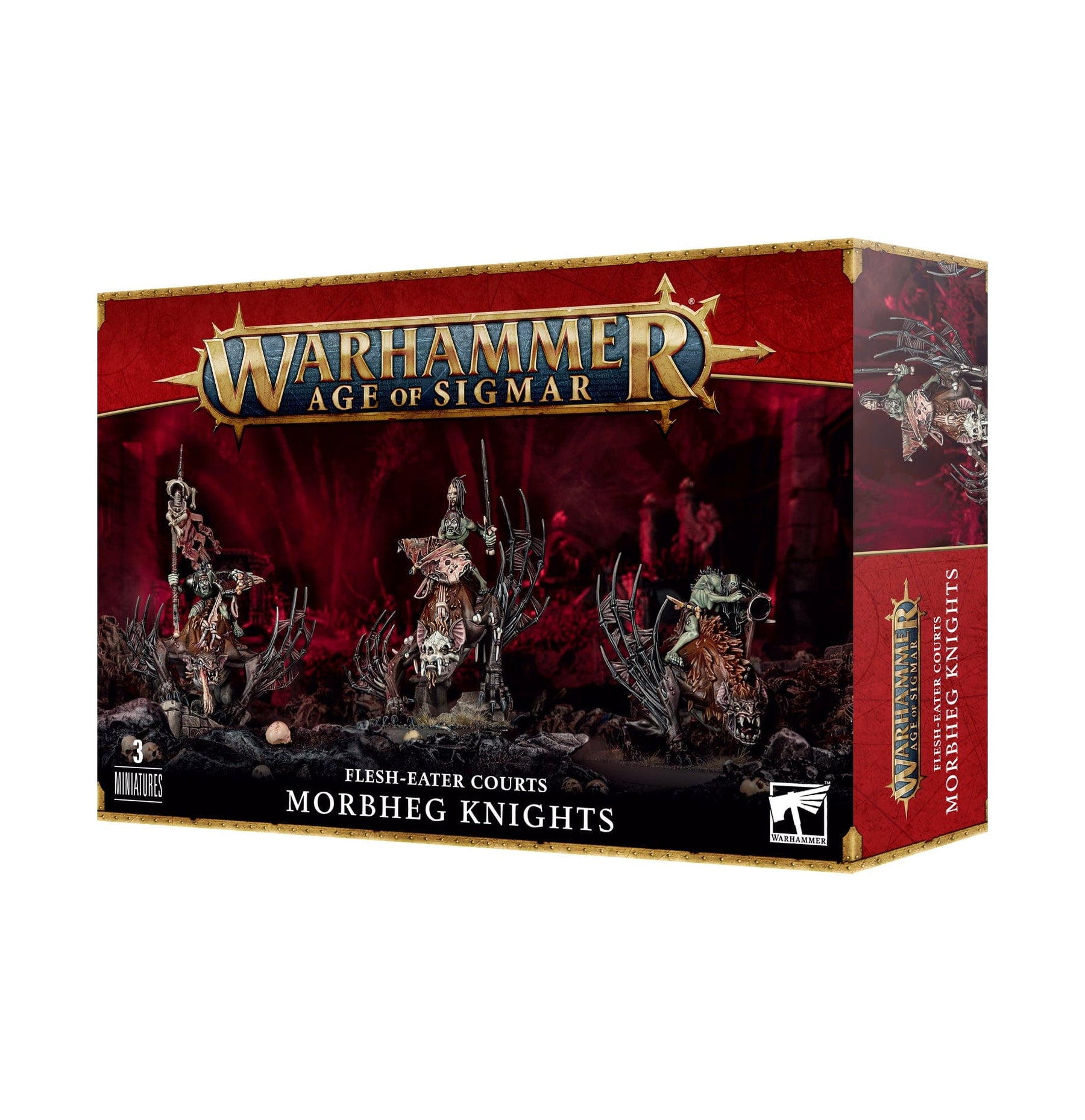 Games Workshop Games Workshop > Age of Sigmar Warhammer Age of Sigmar: Flesh Eater Court - Morbheg Knights 5011921203239 91-77