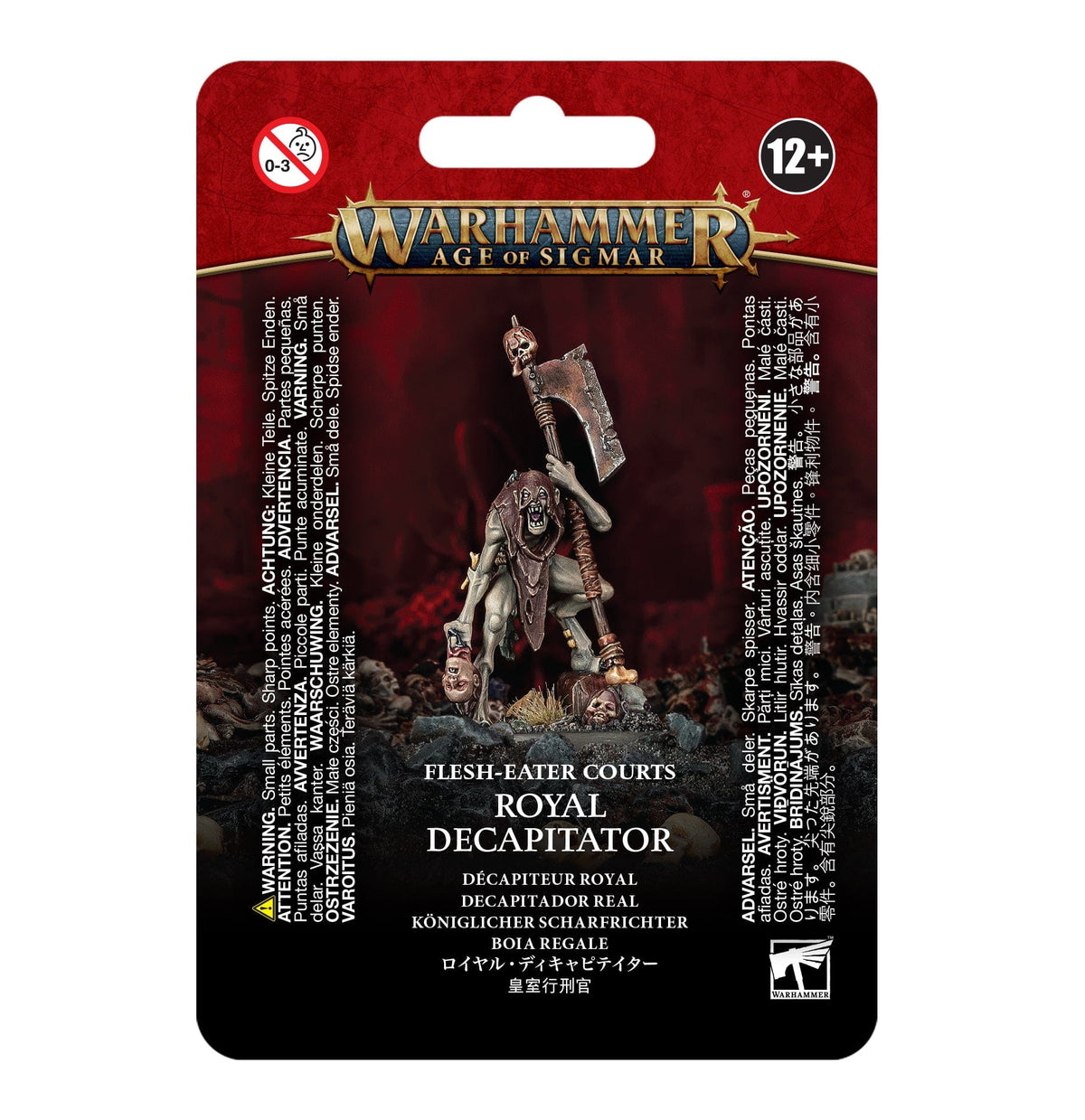 Games Workshop Games Workshop > Age of Sigmar Warhammer Age of Sigmar: Flesh Eater Court - Royal Decapitator 5011921205578 91-69