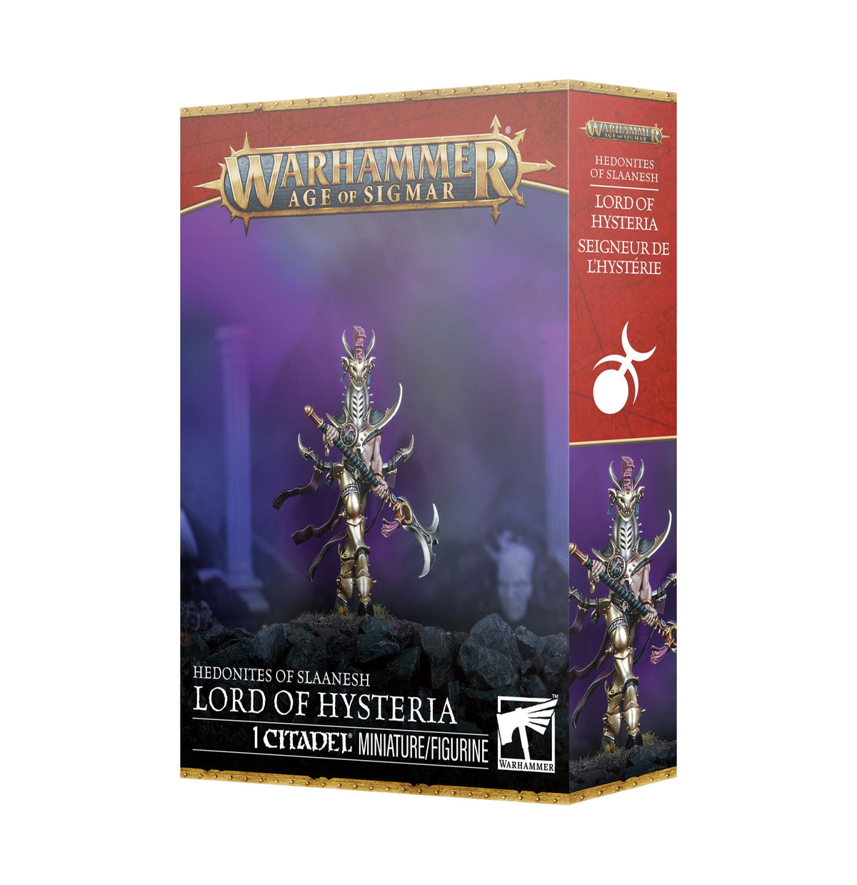 Games Workshop Games Workshop > Age of Sigmar Warhammer Age of Sigmar: Hedonites Of Slaanesh Lord of Hysteria 5011921266647 83-118