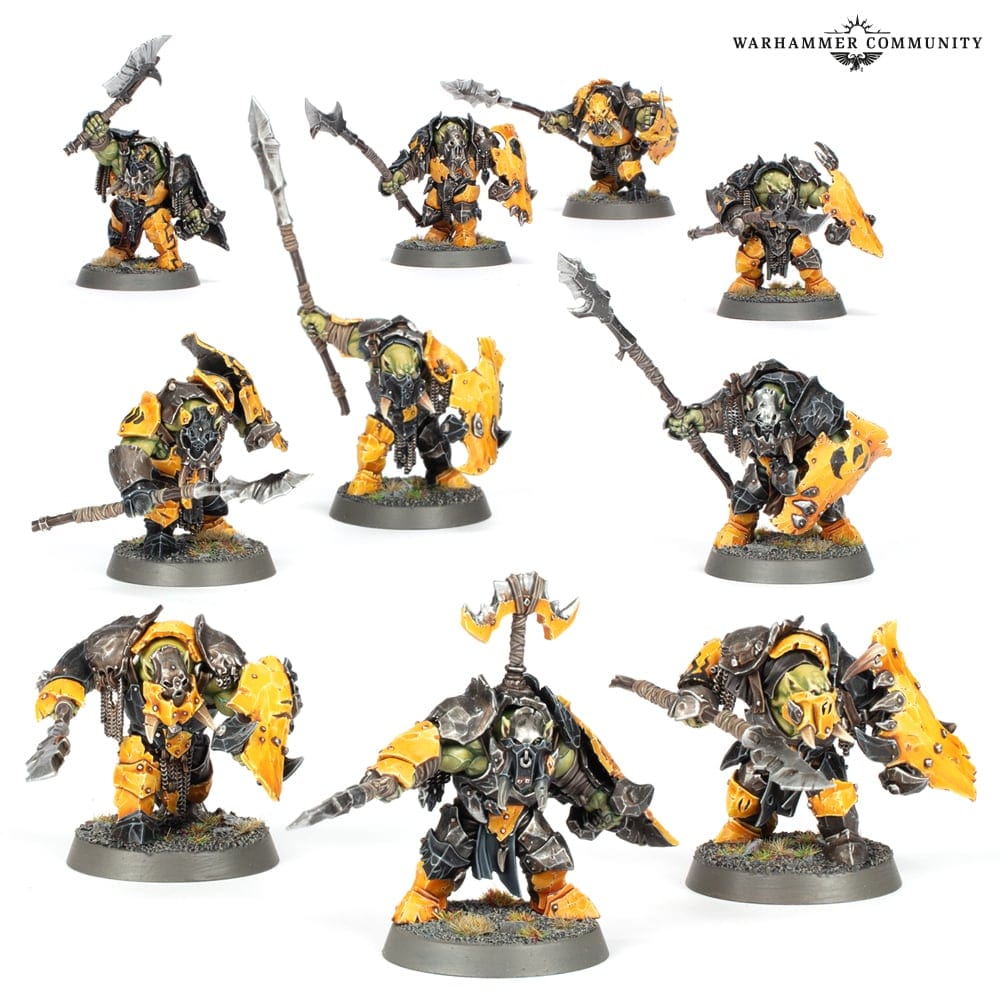 Games Workshop Tabletop Games > Games Workshop > Age of Sigmar Warhammer Age of Sigmar - Orruk Warclans: Orruk Ardboys 5011921201204 89-61