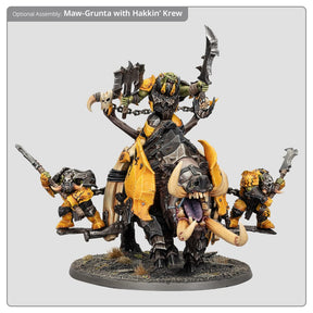 Games Workshop Tabletop Games > Games Workshop > Age of Sigmar Warhammer Age of Sigmar - Orruk Warclans: Tuskboss on Maw-Grunta 5011921201211 89-81