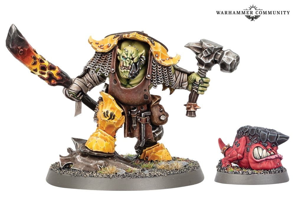 Games Workshop Tabletop Games > Games Workshop > Age of Sigmar Warhammer Age of Sigmar - Orruk Warclans: Zoggrok Anvilsmasha 5011921201235 89-62