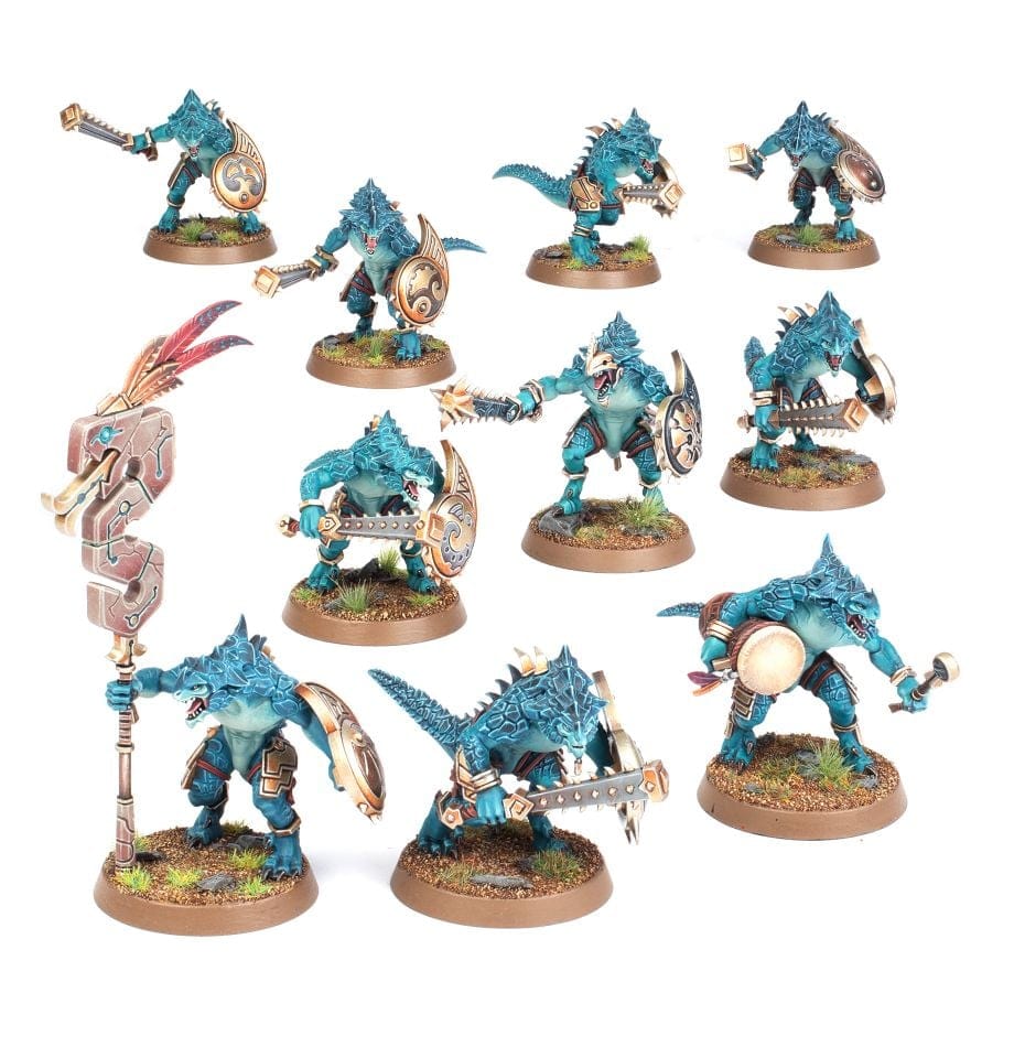 Games Workshop Tabletop Games > Games Workshop > Age of Sigmar Warhammer Age of Sigmar: Seraphon - Saurus Warriors 5011921182381 88-06