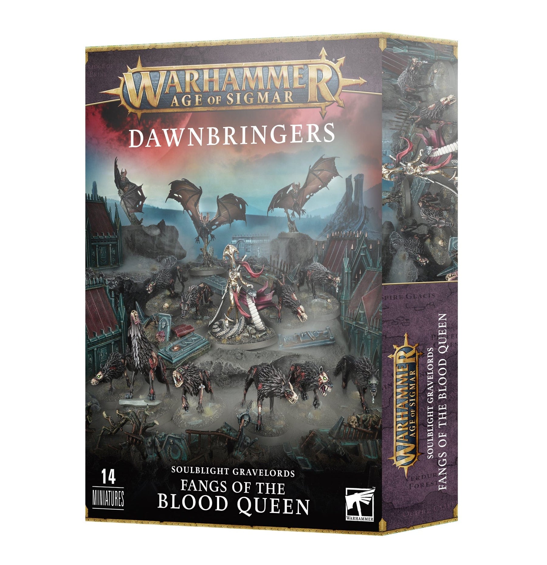 Games Workshop Games Workshop > Age of Sigmar Warhammer Age of Sigmar: Soulblight Gravelord - Fangs of the Blood Queen 5011921211623 91-43