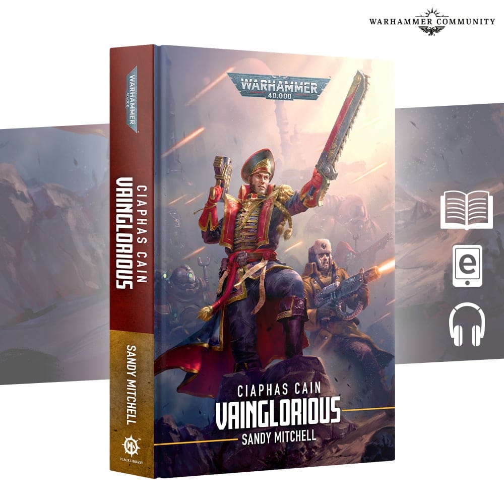 Games Workshop Tabletop Games > Games Workshop > Black Library Warhammer 40k: Ciaphas Cain - Vainglorious (HB) 9781804072127 BL3085