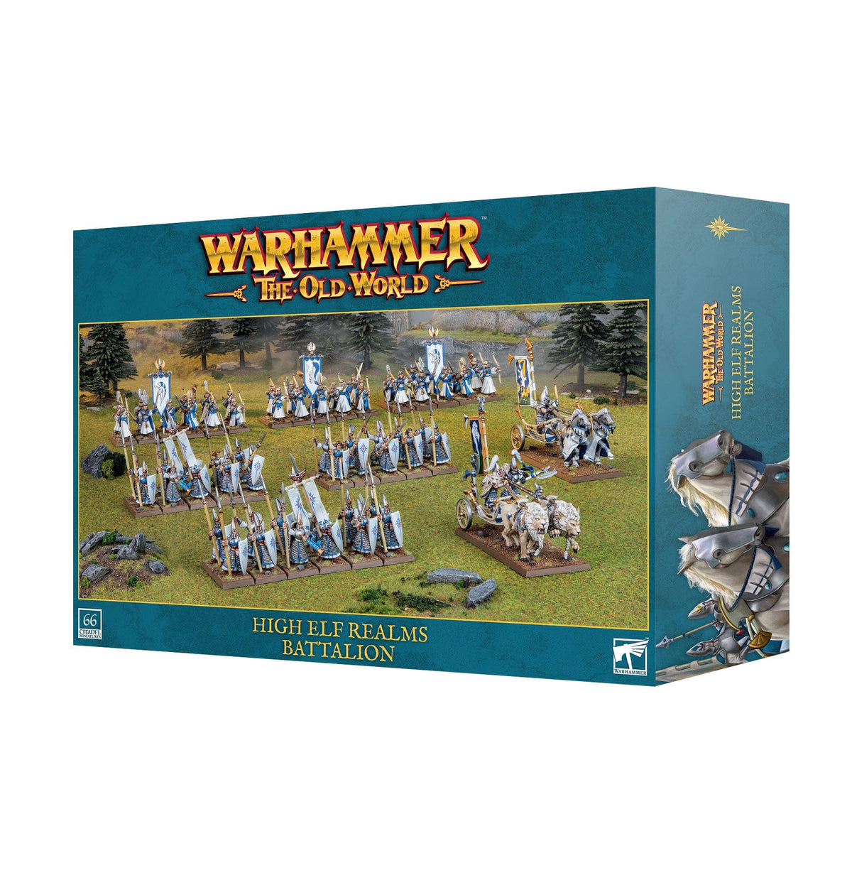 Games Workshop Games Workshop > Old World Warhammer 40K - Battalion: High Elf Realms 5011921221523 13-13