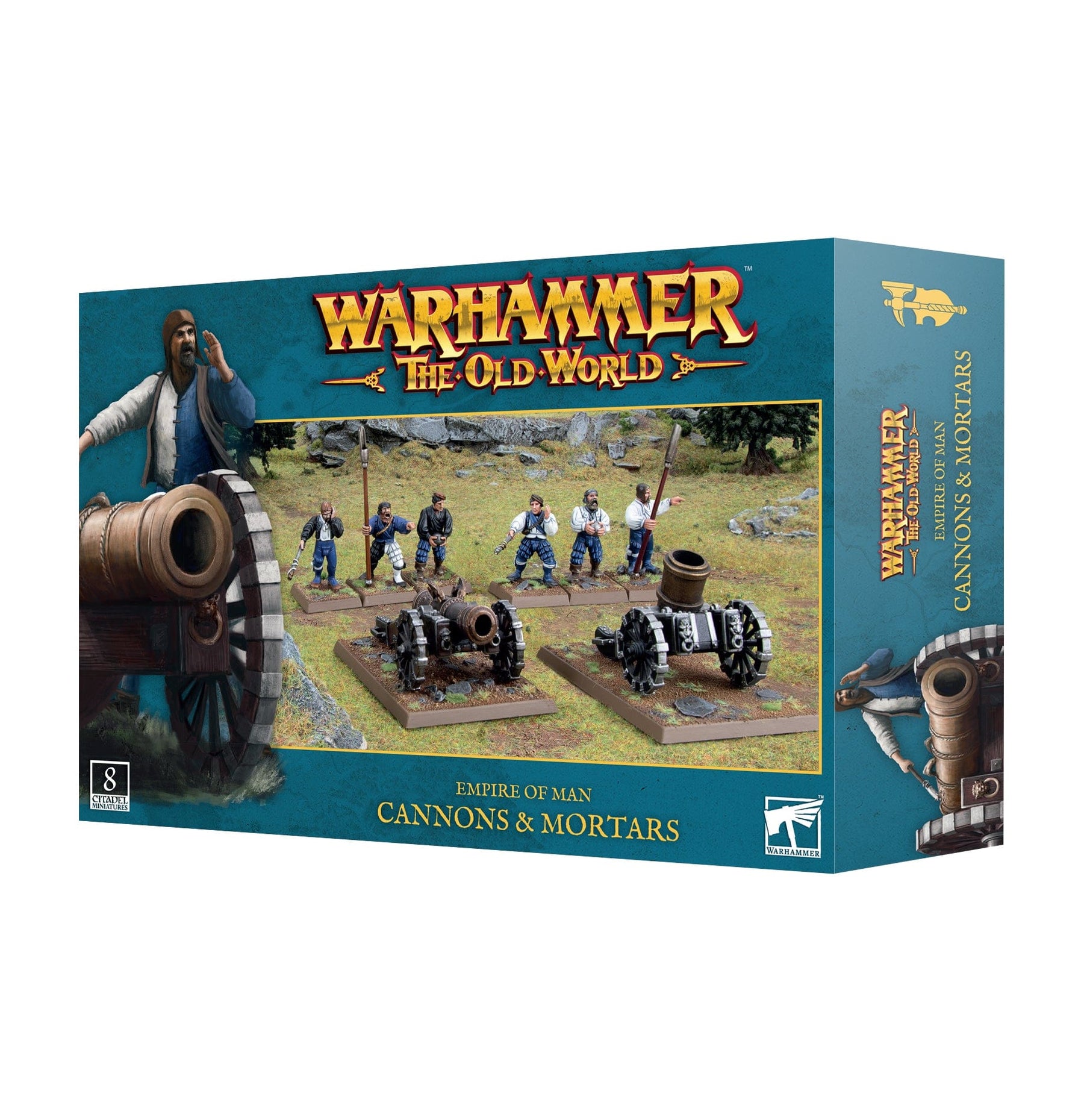 Games Workshop Games Workshop > Old World WARHAMMER 40K - EMPIRE OF MAN: CANNONS & MORTARS 5011921206483 06-108