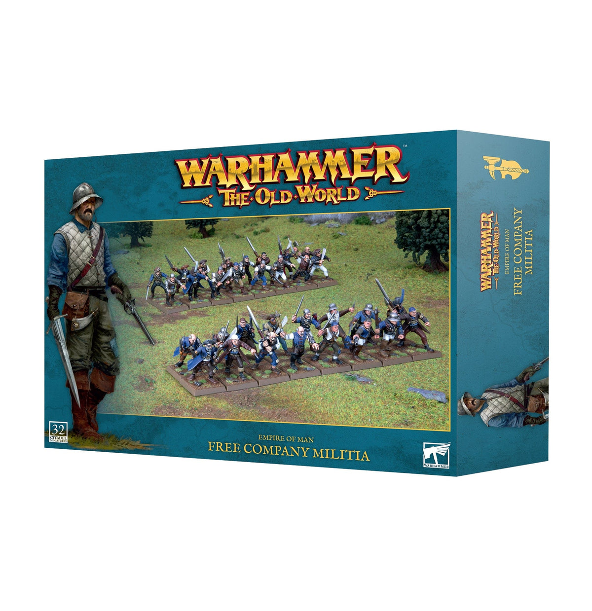 Games Workshop Games Workshop > Old World WARHAMMER 40K - EMPIRE OF MAN: FREE COMPANY MILITIA 5011921206391 06-104
