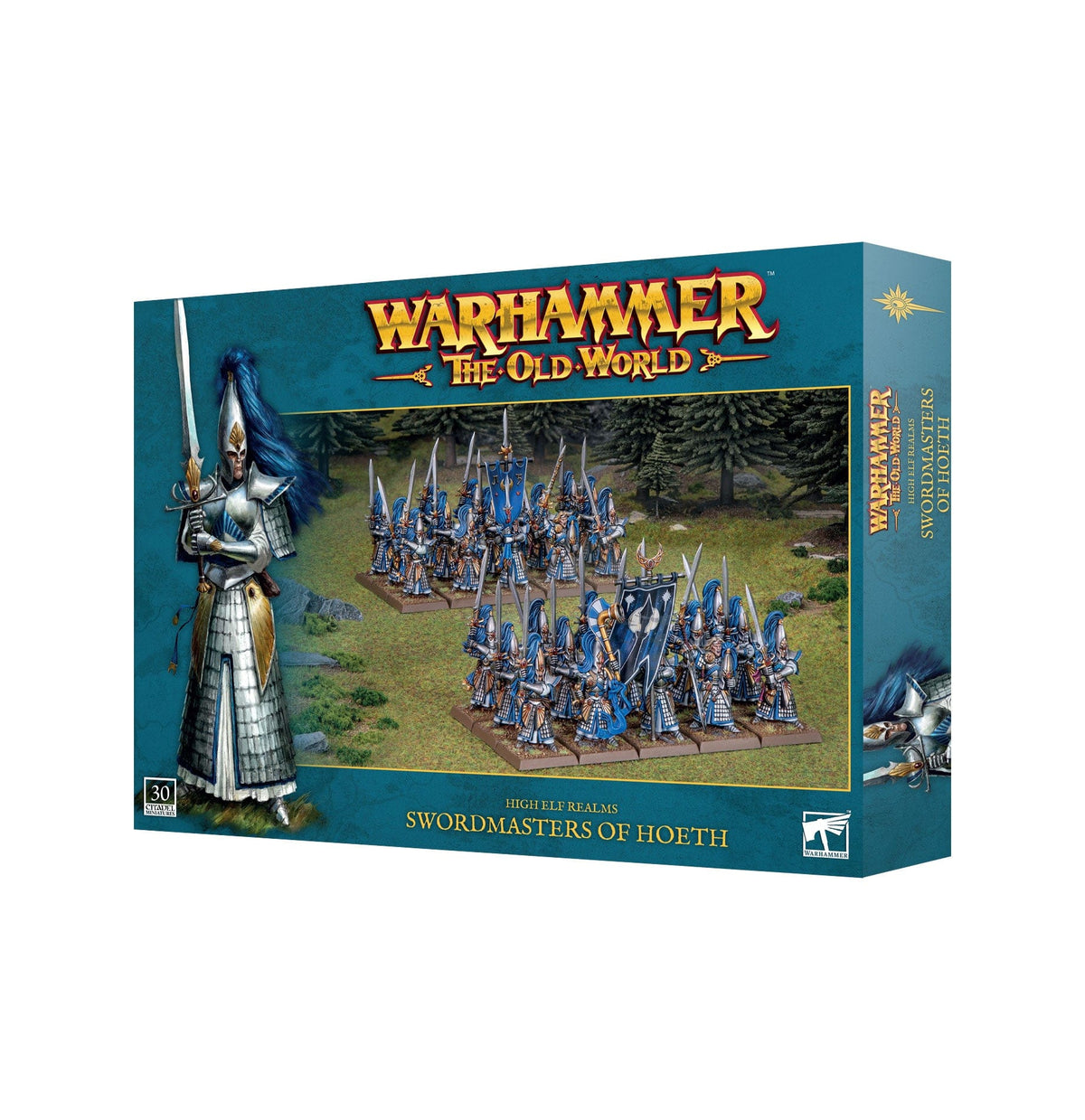 Games Workshop Games Workshop > Old World Warhammer 40K - High Elf: Swordmasters of Hoeth 5011921221486 13-19