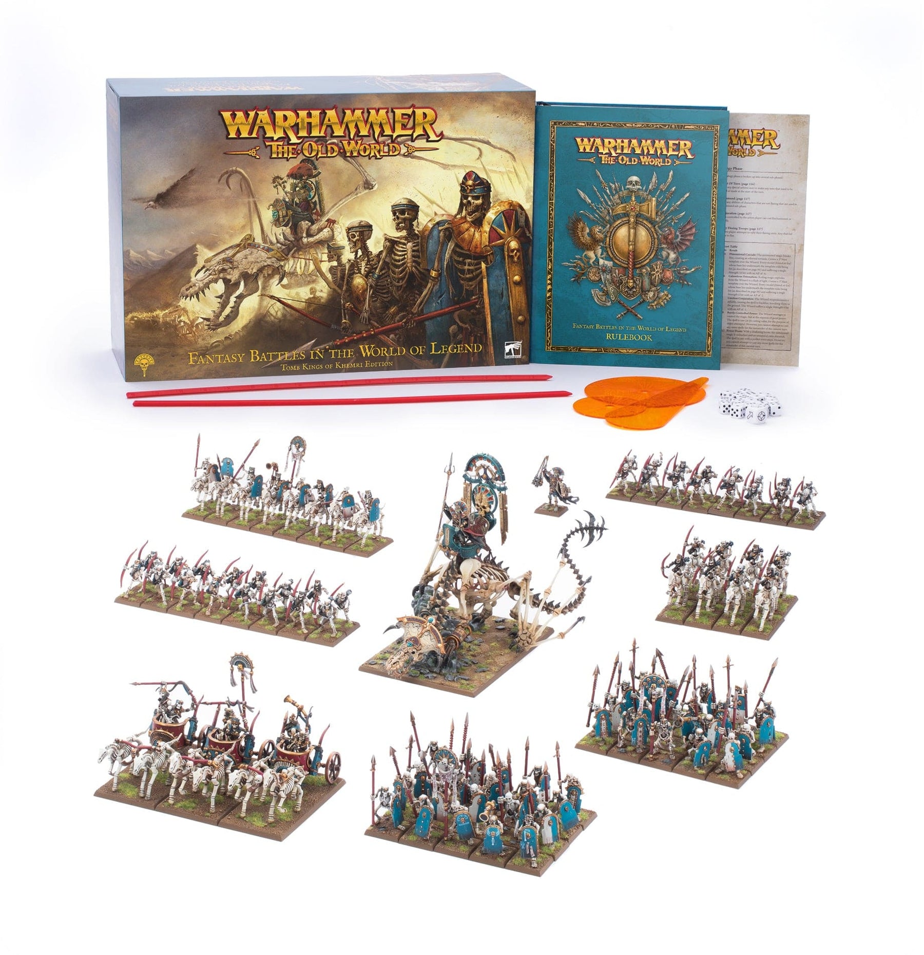 Games Workshop Games Workshop > Old World Warhammer - The Old World Core Set – Tomb Kings of Khemri Edition 5011921202508 07-01