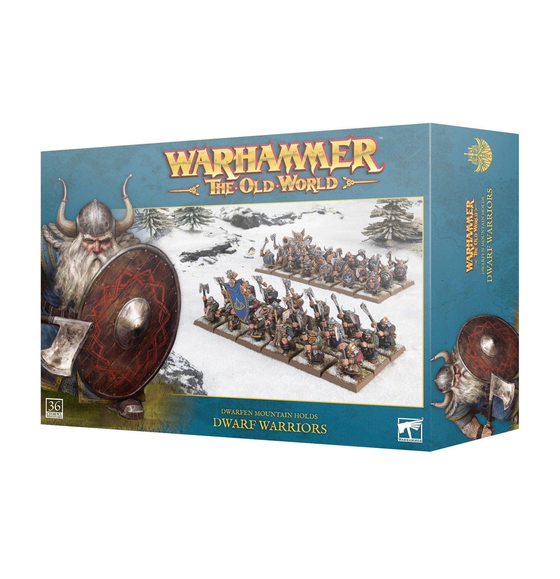 Games Workshop Games Workshop > Old World Warhammer - The Old World - DWARFEN MOUNTAIN HOLDS: DWARF WARRIORS 5011921206780 10-07