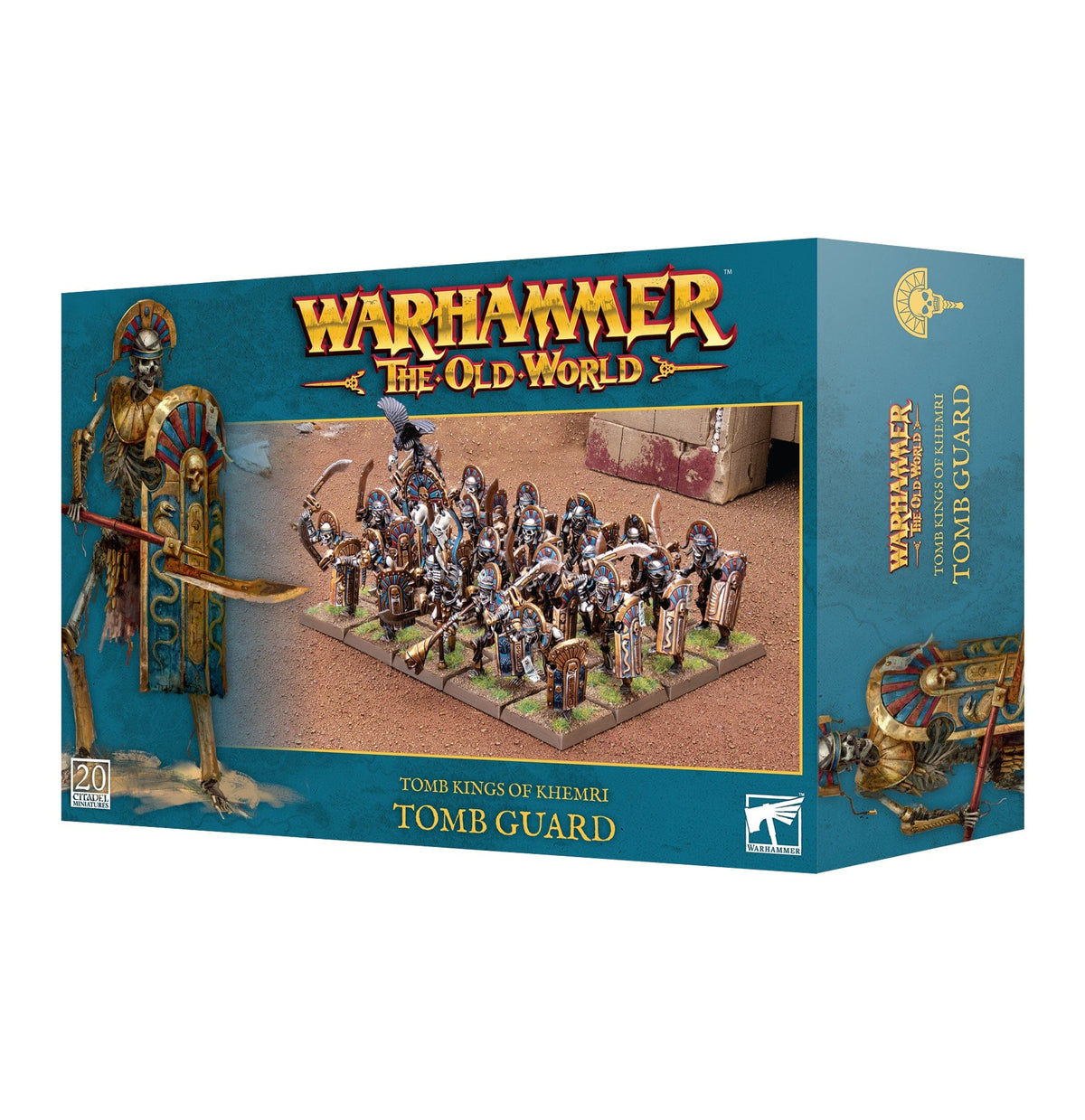 Games Workshop Games Workshop > Old World Warhammer the Old World: Tomb Kings of Khemri Tomb Guard 5011921217380 07-03