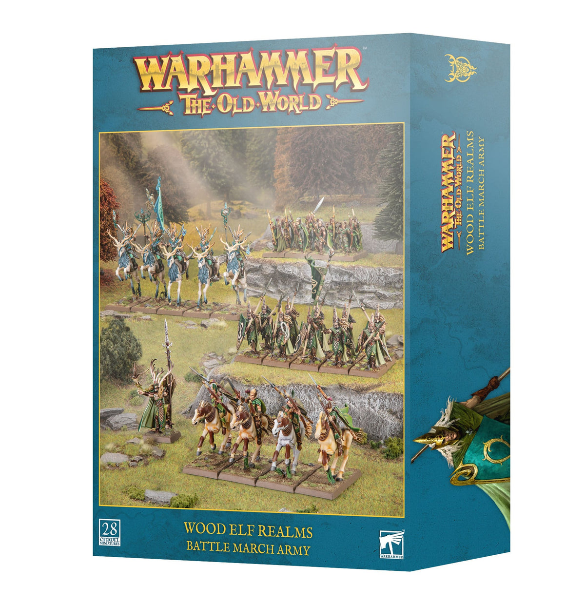 Games Workshop Games Workshop > Old World Warhammer - The Old World - Wood Elf Realms: Battle March Army 5011921279036 13-110