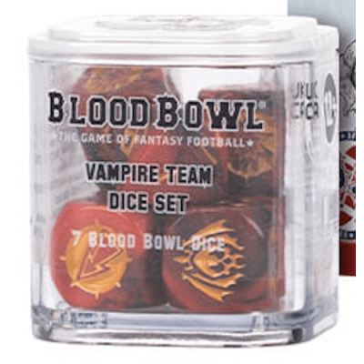 Warhammer Blood Bowl - Vampire Team Dice Set