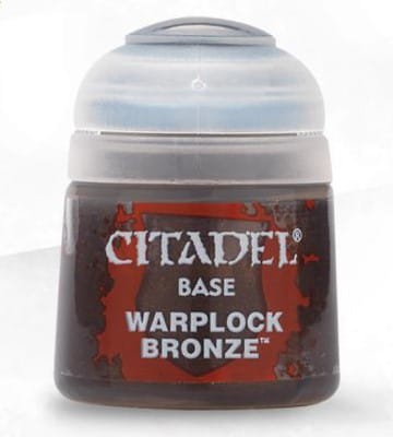 Games Workshop Games Workshop > Warhammer 40k Citadel Warhammer: Base Paint - Warplock Bronze 5011921234547 GW-5011921234547