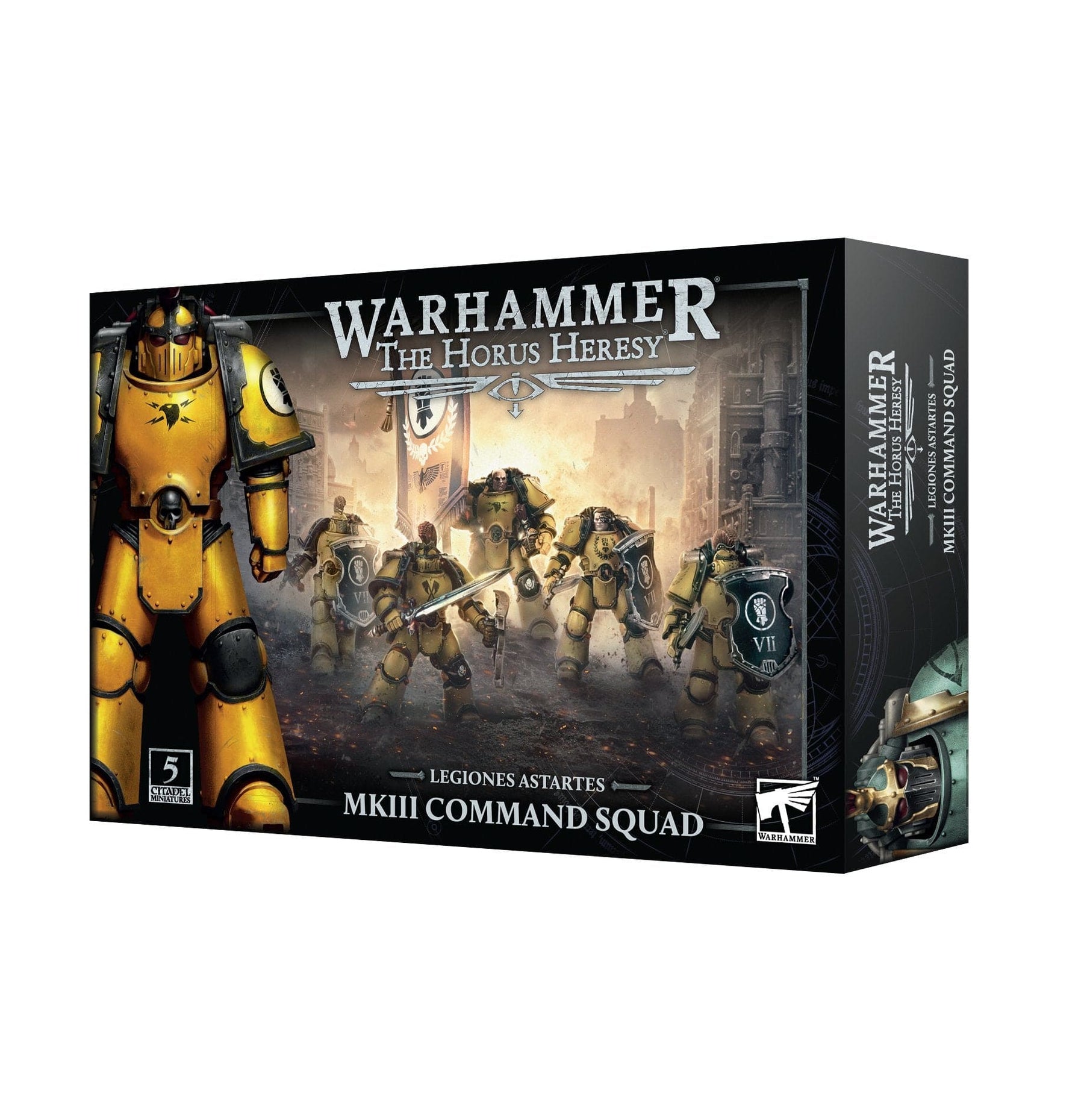 Games Workshop Games Workshop > Warhammer 40k LEGIONES ASTARTES: MKIII COMMAND SQUAD 5011921222612 31-86