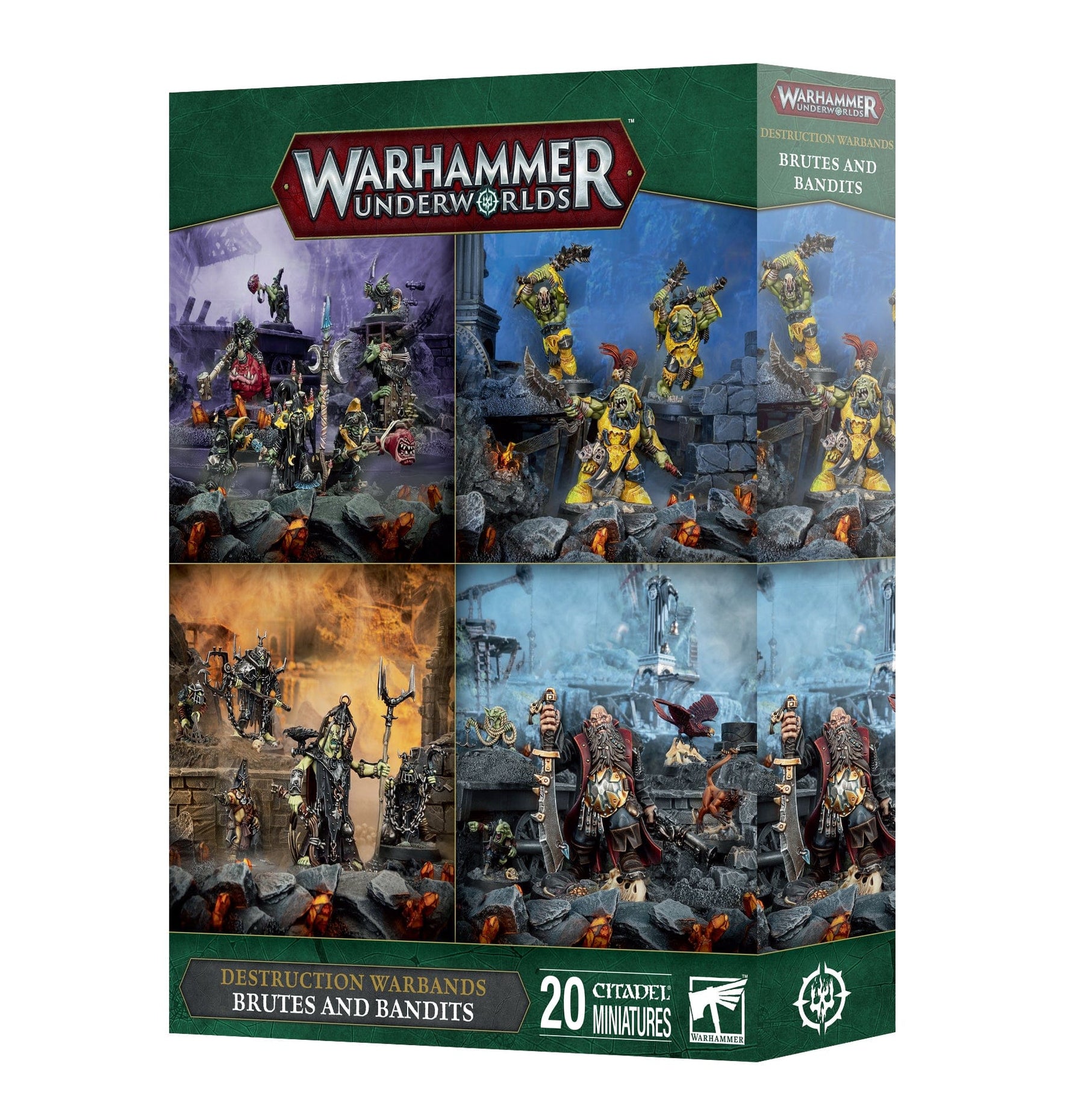 Games Workshop Games Workshop > Warhammer 40k WAHAMMER 40K - WH UNDERWORLDS: BRUTES AND BANDITS 5011921230518 34-007