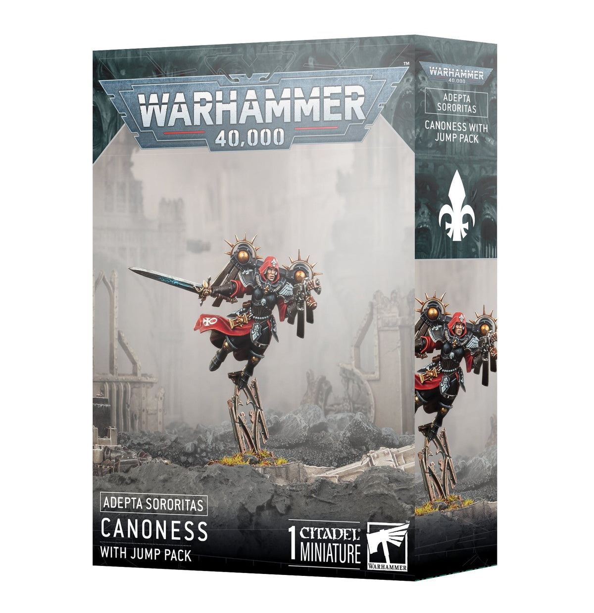 Games Workshop Games Workshop > Warhammer 40k WARHAMMER 40K - ADEPTA SORORITAS: CANONESS W/JUMP PACK 5011921221042 52-61