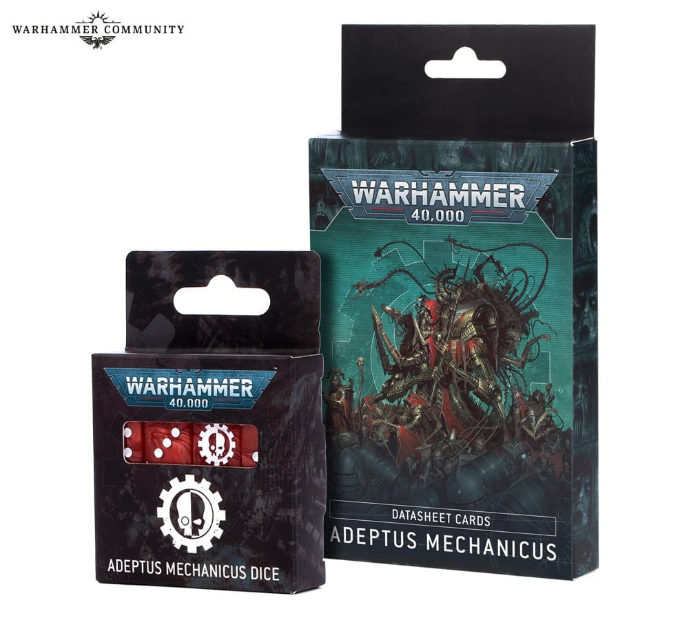 Warhammer 40K - Adeptus Mechanicus - Datasheet Cards (Dice not Included)