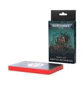 Games Workshop Games Workshop > Warhammer 40k Warhammer 40K - Adeptus Mechanicus - Datasheet Cards (Dice not Included) 5011921140510 59-02