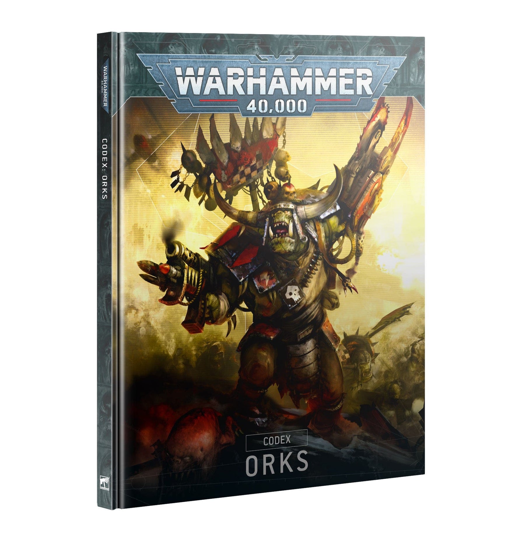 Games Workshop Games Workshop > Warhammer 40k Warhammer 40K - Codex: Orks (HB) 9781804573204 50-01