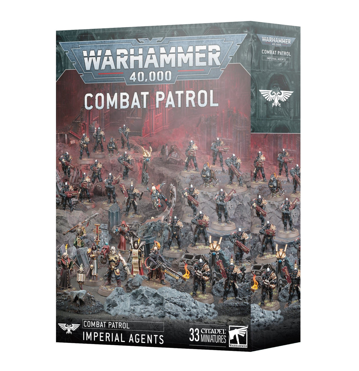 Games Workshop Games Workshop > Warhammer 40k Warhammer 40K - COMBAT PATROL: IMPERIAL AGENTS 5011921218691 73-02